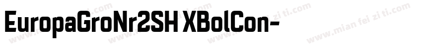 EuropaGroNr2SH XBolCon字体转换